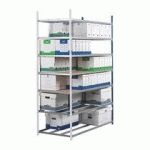 RAYONNAGE ARCHIVP DOUBLE SUIVANT H 212 X L150