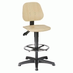SIÈGE D'ATELIER SUR PATINS ASS H MIN:58 CM ASS H MAX:85 CM - BIMOS