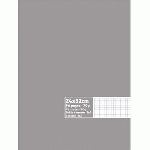 CAHIER ECO - PIQUE - COUVERTURE CARTE - 96 PAGES - 24 X 32 CM - 70G - PETITS CARREAUX - COLORIS ASSORTIS