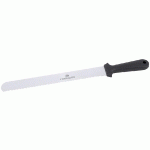 COUTEAU À GÉNOISE CRANTÉ D’UN CÔTÉ, LAME 30,5 CM