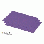PAQUET DE 25 CARTES SIMPLES POLLEN 158X222MM 210G/M² - VIOLINE - LOT DE 4