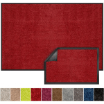 KARAT - TAPIS DE PORTE PAILLASSON D'ENTRÉE PERFORMA ROUGE 200 X 300 CM - ROUGE