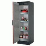 ARMOIRE SÉCURITÉ Q-PEGASUS-90 Q90.195.060.WDAC GRIS/ROUGE - ASECOS