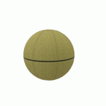 BALLON ERGONOMIQUE OFFICE BALLZ GÖTESSONS 55 CM, TISSU SLOPE - CITRON VERT