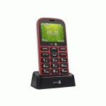 DORO 1360 - ROUGE - TÉLÉPHONE DE SERVICE - GSM