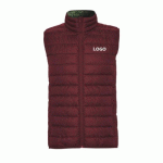 DOUDOUNE SANS MANCHES PUBLICITAIRE BORDEAUX - MARQUAGE BRODERIE