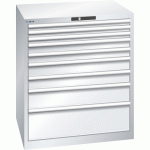 LISTA - ARMOIRE À TIROIRS (HXLXP) 100 X 87 X 72,5 CM KEY LOCK R7035