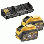 PACK 2 BATTERIES XR FLEXVOLT 18V/54V 9AH/3AH LI-ION - DEWALT