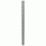 POTELET URBIN TÊTE BOMBÉE MÉTAL HAUTEUR 1 M Ø 76 MM - GALVA - BUTON DESIGN