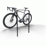 ARCEAU APPUI EN ACIER COURBÉ AVEC REVÊTEMENT - 750MM - SCHAKE