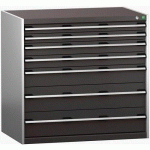 BOTT 1 ARMOIRE À TIROIRS SL-10710-7.2 AVEC 7 TIROIRS POUR CHARGE LOURDE_BOTT