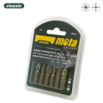 JEU 6 EMBOUTS DE VISSAGE PHILLIPS 1-2-3UNIT. 1-2-3 X 25MM BPJ1 MOTA