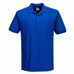 LOT DE 3 - PORTWEST B210 POLO NAPLES BLEU ROYAL - TAILLE XS