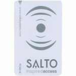 BADGE EN PVC NXP MIFARE DESFIRE 2K EV3 - BLANC - ENCODÉ SALTO SALTO