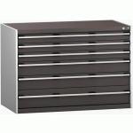 BOTT 1 ARMOIRE À TIROIRS SL-1379-6.2 AVEC 6 TIROIRS POUR CHARGE LOURDE - BOTT