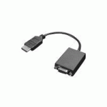 LENOVO HDMI / VGA 0,2 M NOIR
