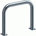 ARCEAU PARE-CHOC SANS BARRE À CHEVILLER-750MM 650MM - SCHAKE