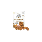 BRIT JERKY TURKEY MEATY COINS TURKEY - COLLATION POUR CHIEN - 80 G