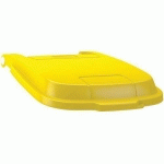 COUVERCLE JAUNE MANUTAN POUR CONTENEUR 100L