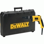 VISSEUSE PLAQUES DE PLÂTRE HAUTE VITESSE 540W - COFFRET - DEWALT