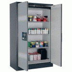 ARMOIRE SÉCURITÉ Q-PEGASUS-90 Q90.195.120.WDAC GRIS/ARGENT - ASECOS