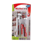 FISCHER - 534999 534999-BLISTER DUOPOWER 10X50 S K NV, GRIS, TAILLE UNIQUE