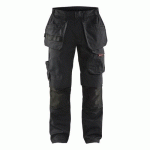 PANTALON DE TRAVAIL SERVICES STRETCH AVEC POCHES FLOTTANTES TAILLE 52 - BLAKLADER