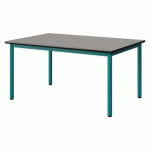 TABLE MALIBU 120X80 T3 4P STRA ANTIB BÉT F186/NOIR BLEU 5018