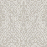 PAPIER PEINT BAROQUE TAPISSERIE BAROQUE PAPIER PEINT INTISSÉ BEIGE / CRÈME - 10,05 X 0,53 M - BRICOFLOR