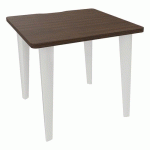 BUREAU EVIDENCE L.80 X P.80 CM NOYER PIED BLANC - VINCO