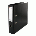 CLASSEUR À LEVIER CARTONNÉ BRUNEAU A4 MAXI - DOS 7,2 CM NOIR