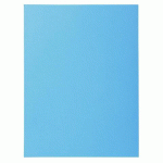 LOT DE 5 - PAQUET 100 CHEMISES SUPER 210 - 24X32CM - BLEU VIF