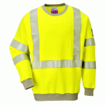 PORTWEST FR72 SWEATSHIRT MODAFLAME HV JAUNE - TAILLE XXXL