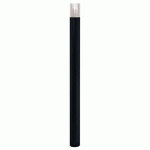 POTELET HAUT PROVINCE Ø 76 MM INOX BROSSÉ - ZINC NOIR 9005 - PROCITY