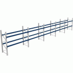 RACK 1 DÉPART + 4 SUIVANTS LXLXH 2700X14300X2500 600KG 2 NIV - BITO