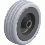 BLICKLE - ROUE Ø 75MM BANDAGE CAOUTCHOUC SBR 60KG - VPA 75/8G
