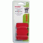 CASSETTE ENCRAGE TRODAT 6/4912C POUR TAMPON PRINTY 4912/4912T/4952/4992/X-PRINT COLORIS ROUGE BOITE DE 10 UNITES - LOT DE 6