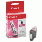 CARTOUCHE IMPRIMANTE JET D'ENCRE MAGENTA CANON BCI-6M