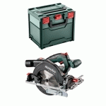 SCIE CIRCULAIRE 18V KS 18 LTX 57 (SANS BATTERIE NI CHARGEUR) + COFFRET METABOX 340 - METABO - 601857840