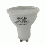 AMPOULE LED GU10 6W 6000K VISION-EL 7882