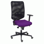 CHAISE DE BUREAU OSSA NOIRE - VIOLET