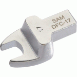 EMBOUT RECTANGULAIRE À FOURCHE DÉPORTÉE 14X18 MM - OUVERTURE 24 MM SAM OUTILLAGE