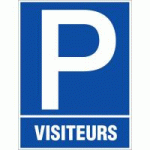 PANNEAU PARKING VISITEURS
