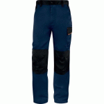 PANTALON DE TRAVAIL MACH 1 BLEU - 5 POCHES - EMPLACEMENT GENOUILLÈRES - S DELTA PLUS