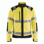 VESTE POLAIRE COUPE-VENT HAUTE VISIBILITÉ TAILLE XXXL - BLAKLADER