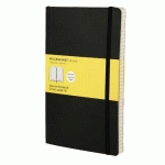 MOLESKINE CARNET SOUPLE, L/A5, QUADRILLÉ, NOIR