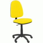 CHAISE DE BUREAU AYNA LAMA SANS ACCOUDOIRS - JAUNE - PIQUERAS Y CRESPO