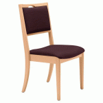 CHAISE GINKGO QUETSCHE - STRUCTURE HÊTRE NATUREL - SUNSET CREATION