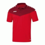 POLO MANCHES COURTES - JAKO - CHAMP 20 ROUGE