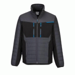 PORTWEST T752 VESTE BI-MATIÈRE WX3 BAFFLE GRIS MÉTAL - TAILLE XXL